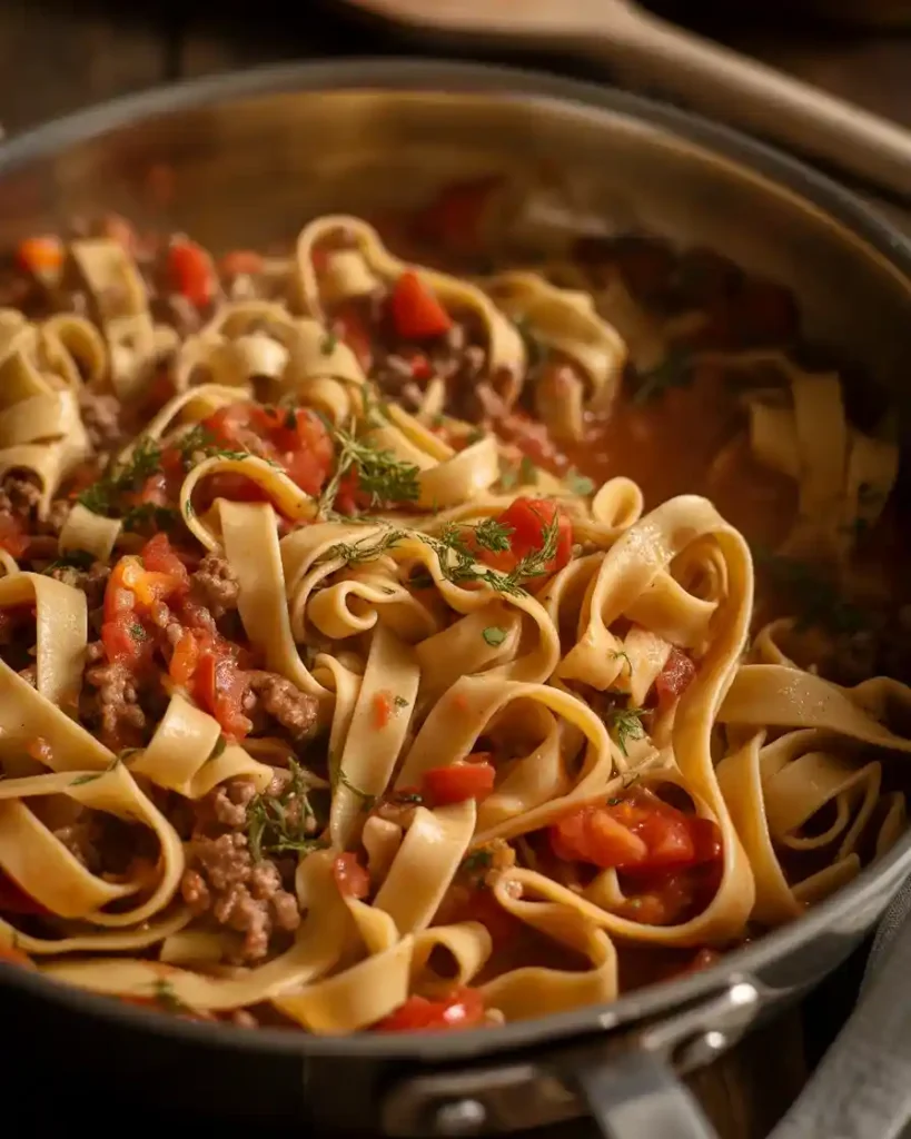 Italian Drunken Noodles