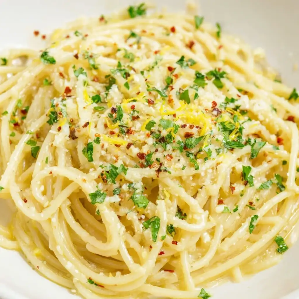 Step-by-Step butter garlic Noodles Recipe