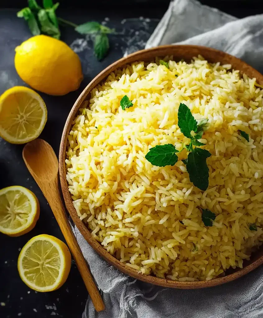Greek Lemon Rice Recipe