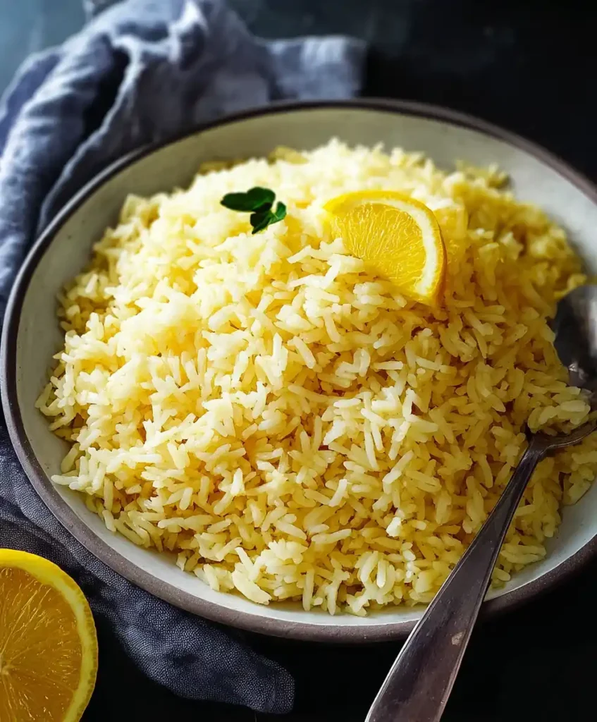 Greek Lemon Rice Recipe