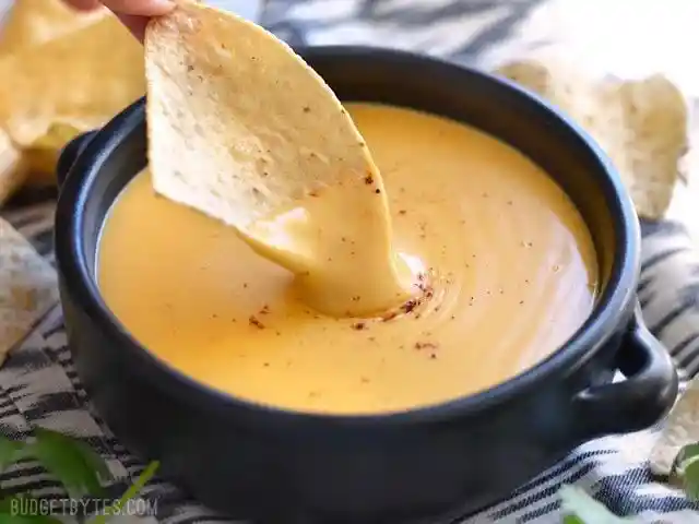 5 Minute Spicy Nacho Cheese Sauce