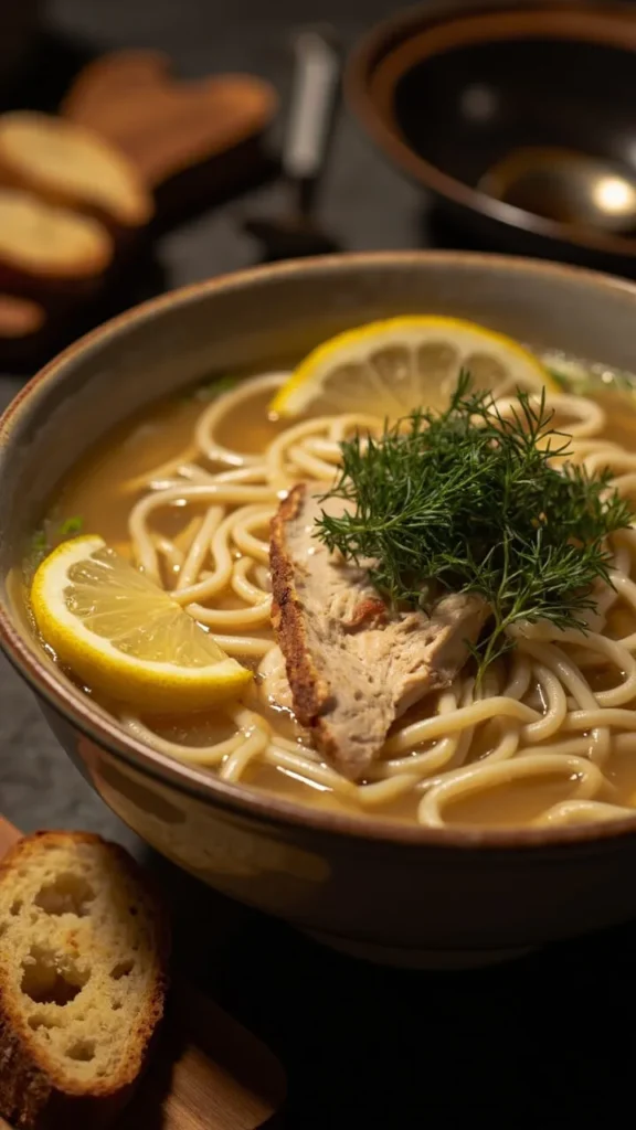 Lemon-Herb Chicken Ramen Recipe look