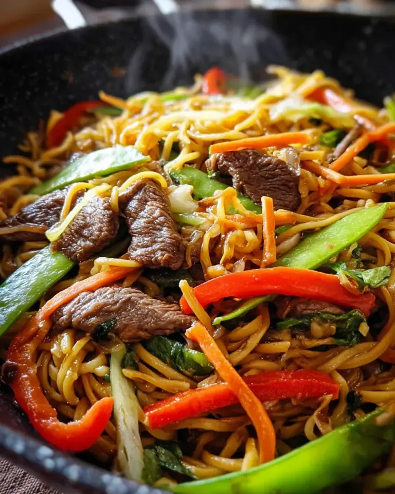Quick & Easy Beef Lo Mein Recipe for Busy Weeknights