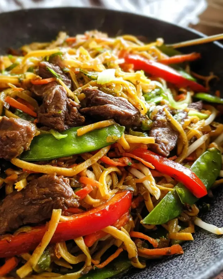 Easy Beef Lo Mein Recipe for Busy Weeknights