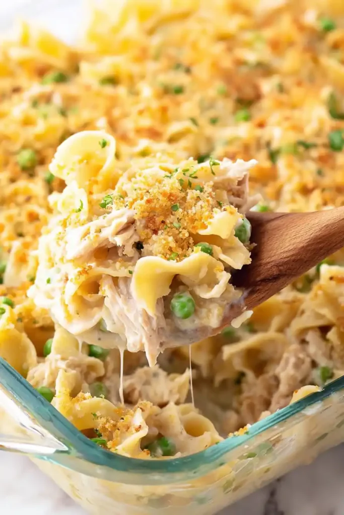 Easy Tuna Noodle Casserole 