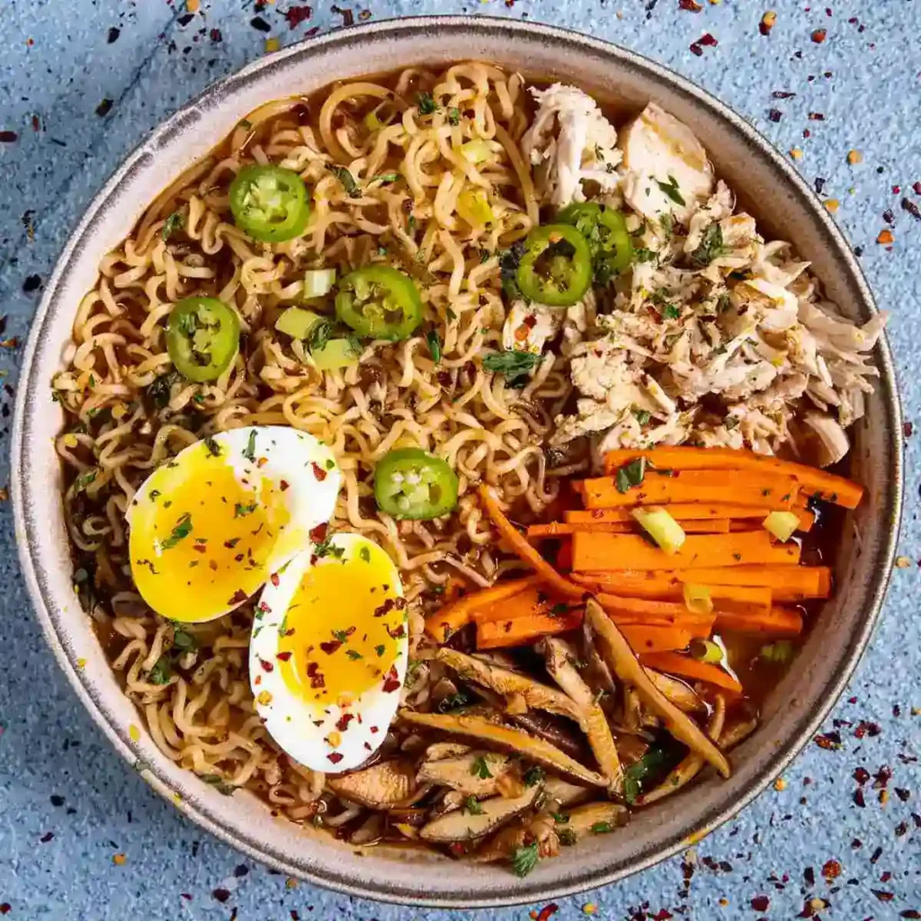 Chicken Ramen Noodles recipe
