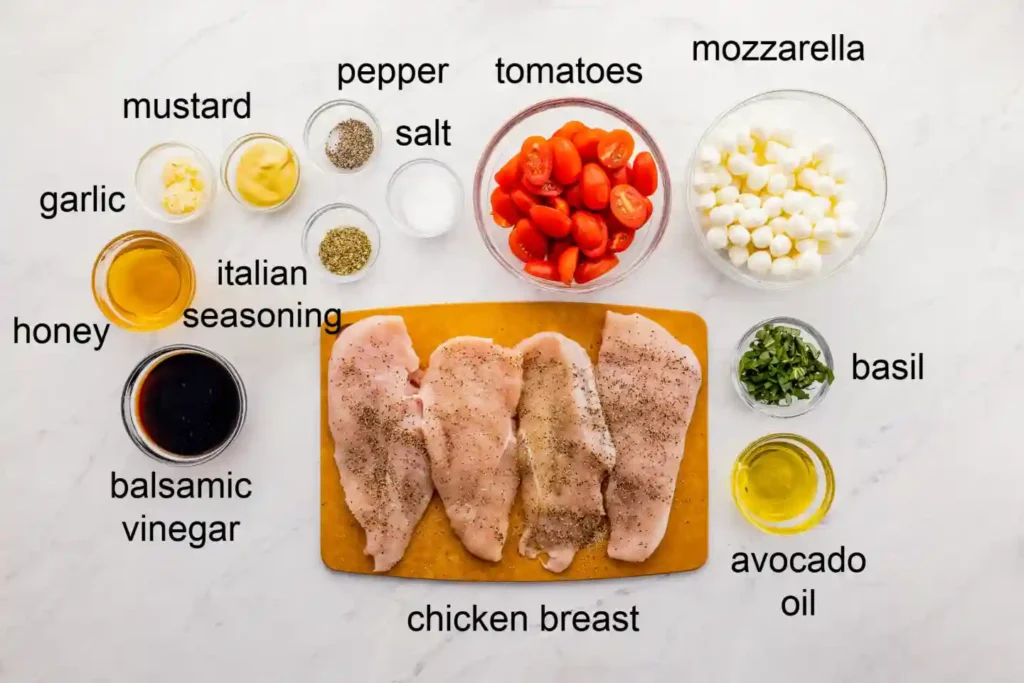 Baked Balsamic Chicken Ingredients