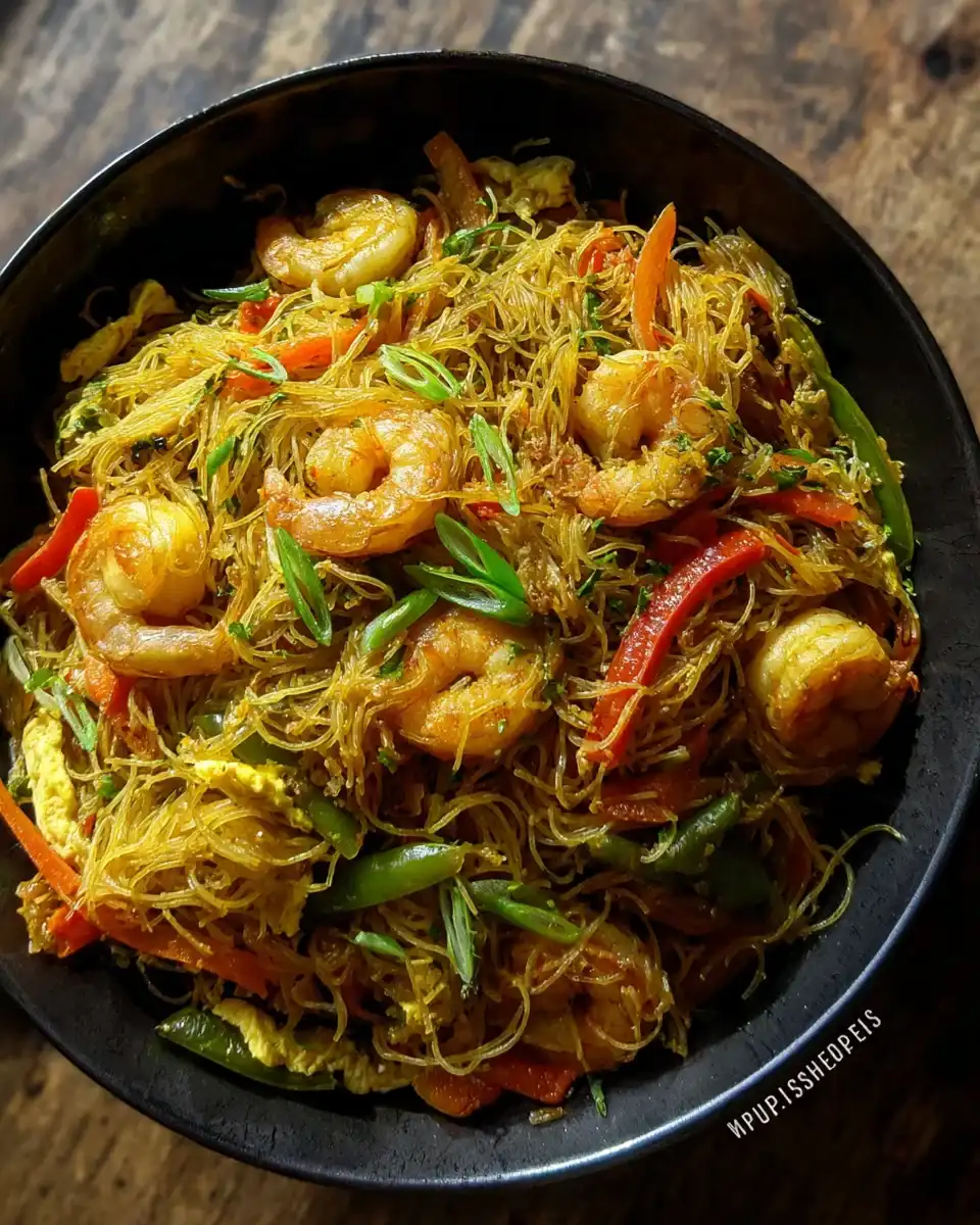 Singapore noodles recipe