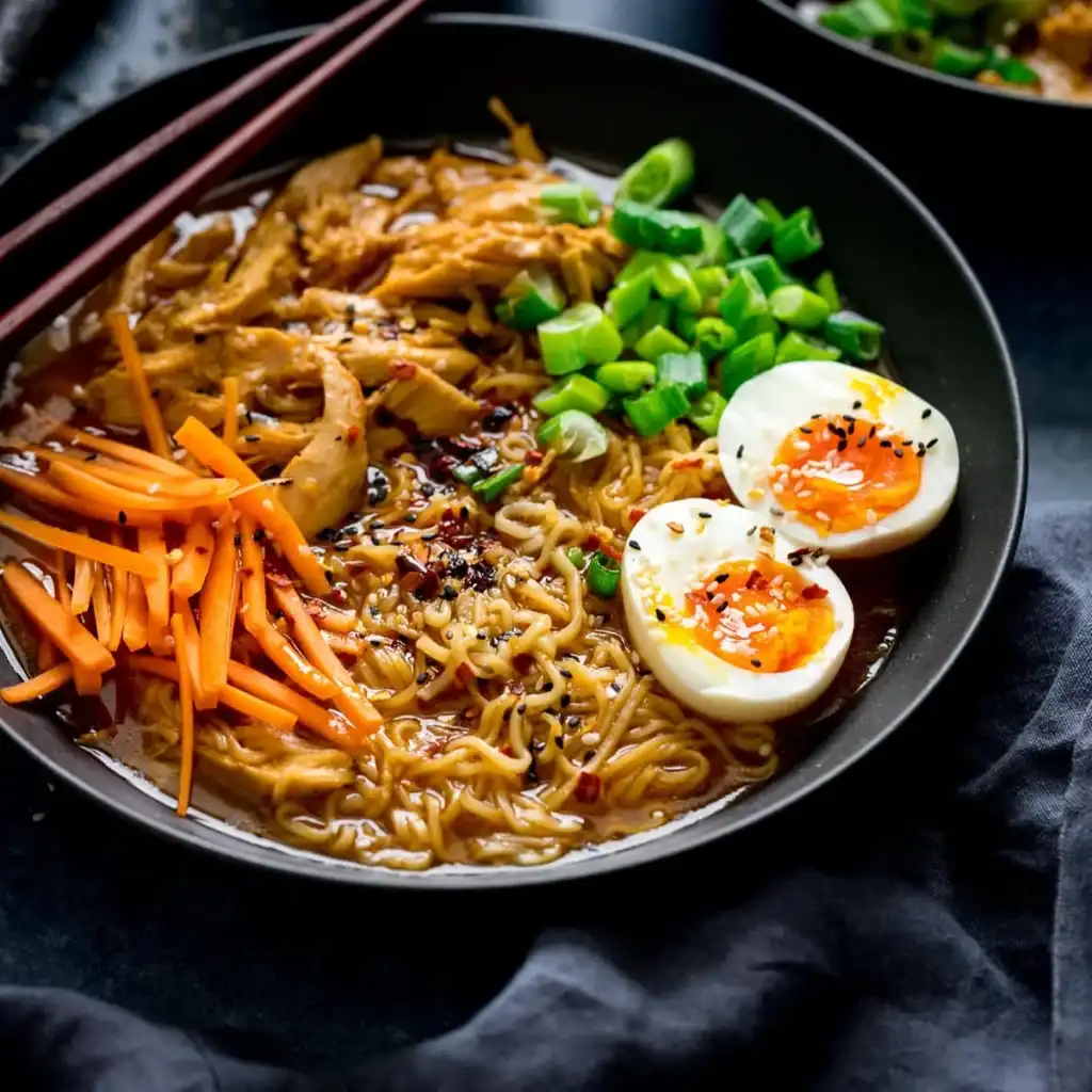Chicken Ramen Noodles recipe look