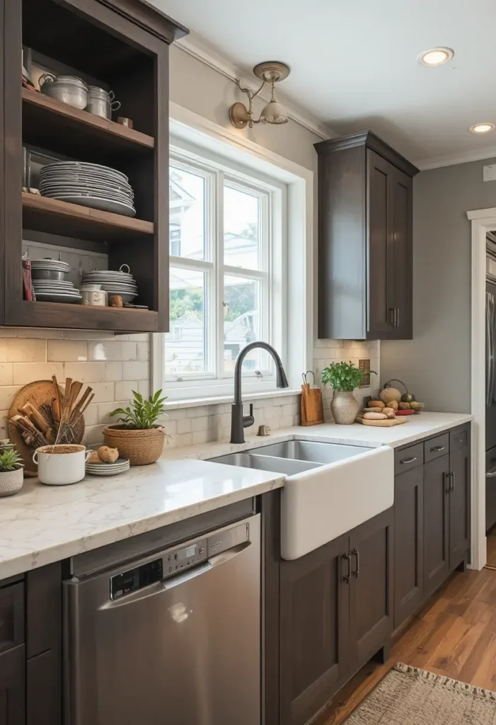 Kitchen sink chosen based on everyday cooking and lifestyle needs