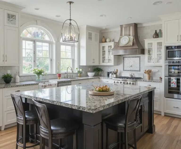 Black and White Countertops Kitchen ideas