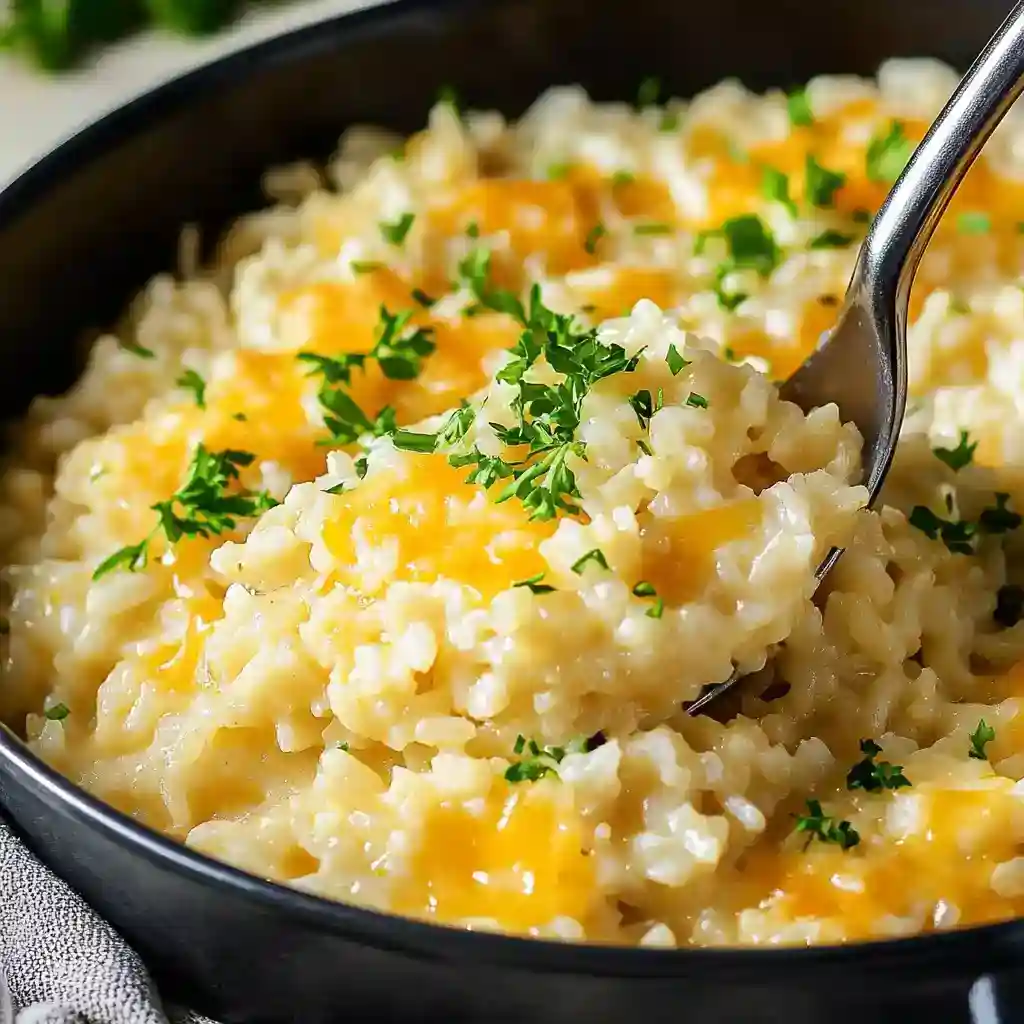 How to Make Cheesy Rice