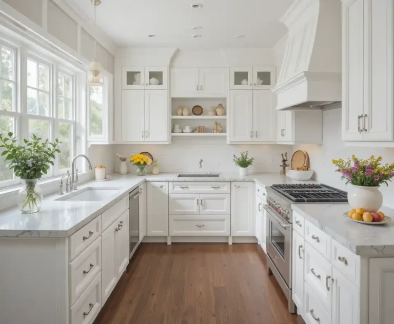 White Kitchen look beautiful