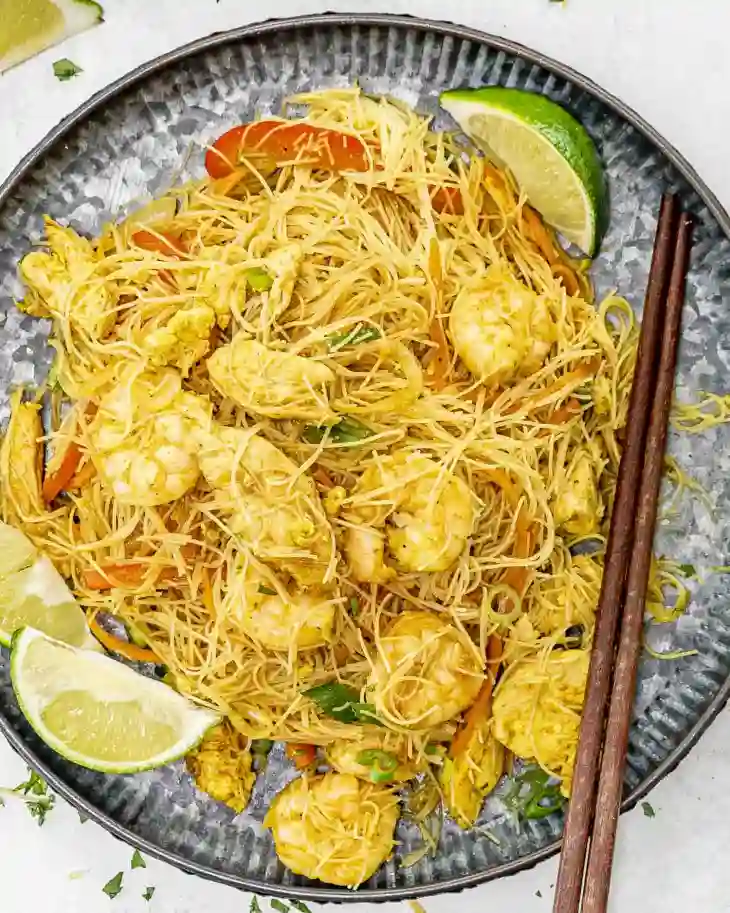 Singapore noodles recipe look