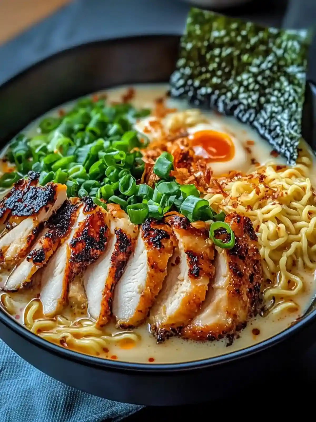 Fiery chicken ramen recipe