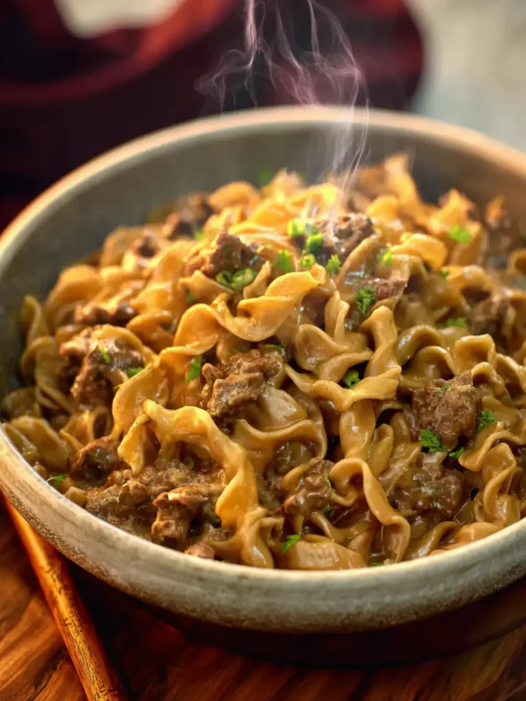 Beef and Noodles Recipe