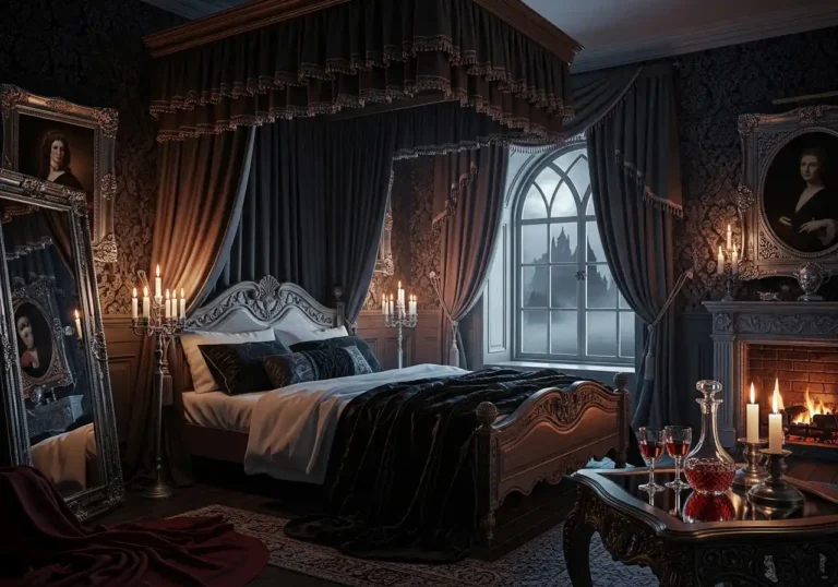 vampire bedroom beautiful look