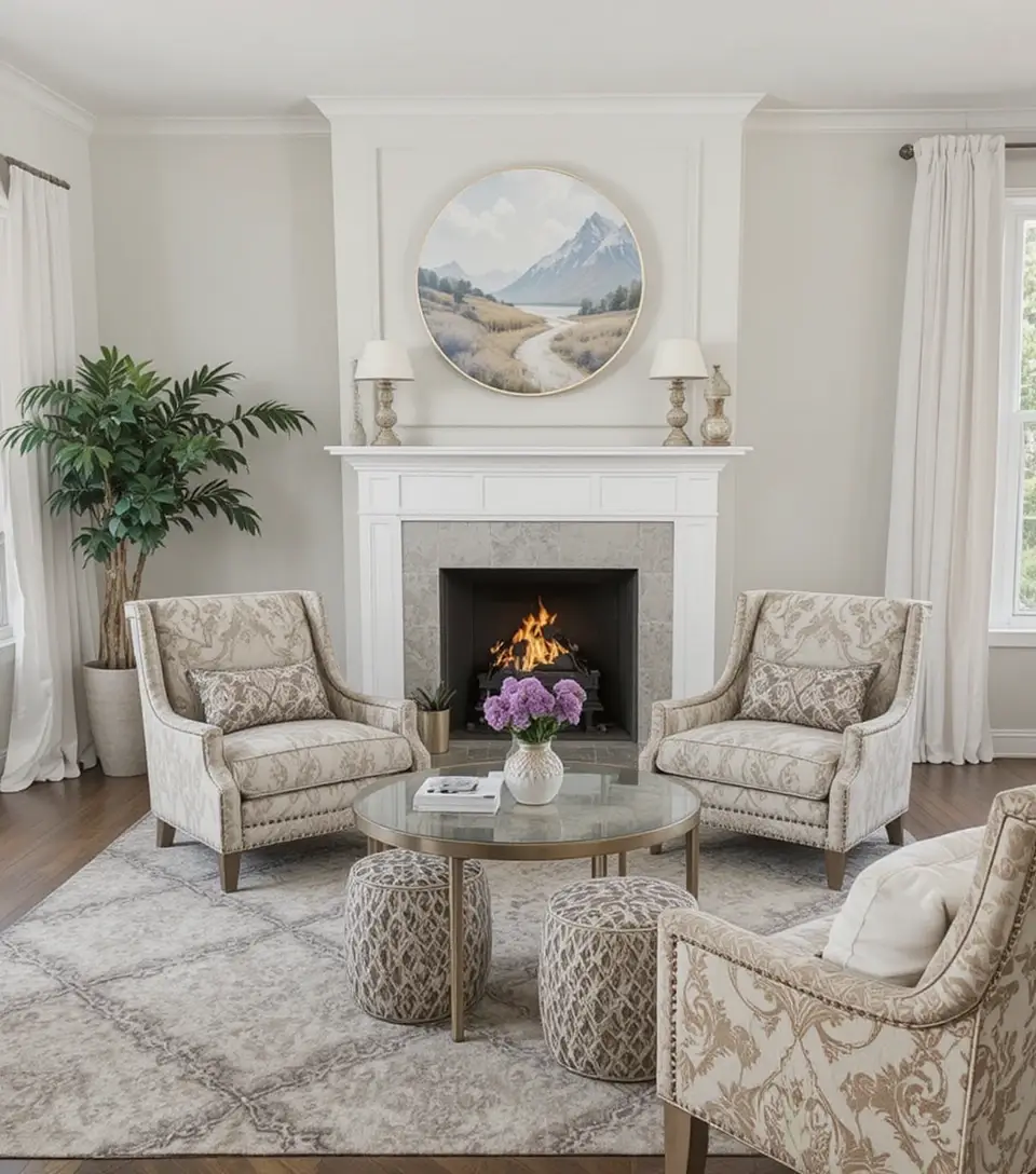 accent chairs for living room look