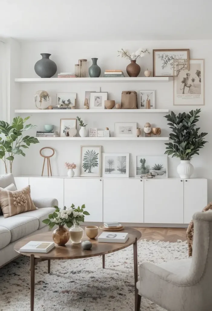 Minimal living room decor