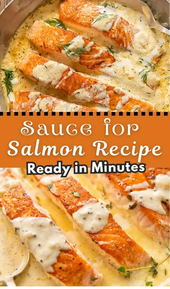 Sauce for Salmon recipe look