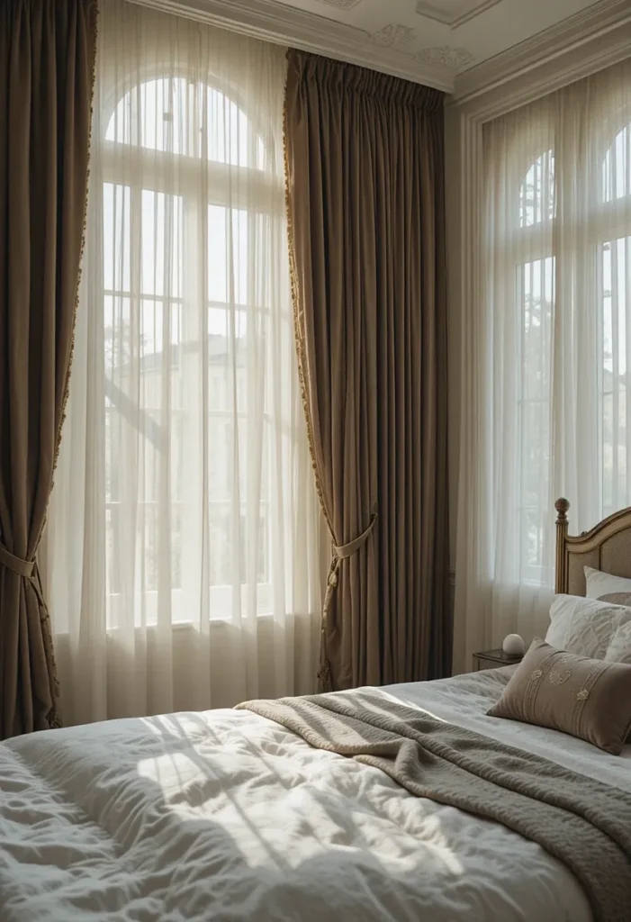 Bedroom curtain and window treatment ideas for better sleep