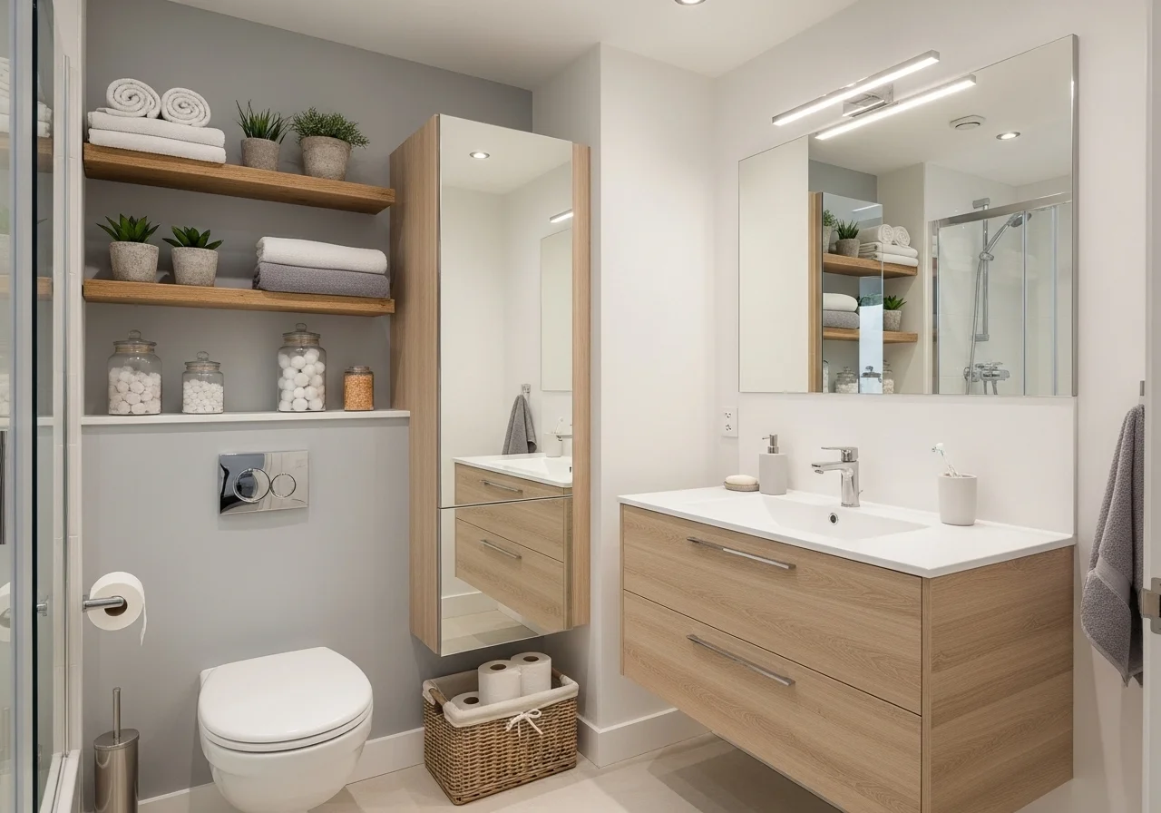 bathroom storage ideas for small spaces beautiful look