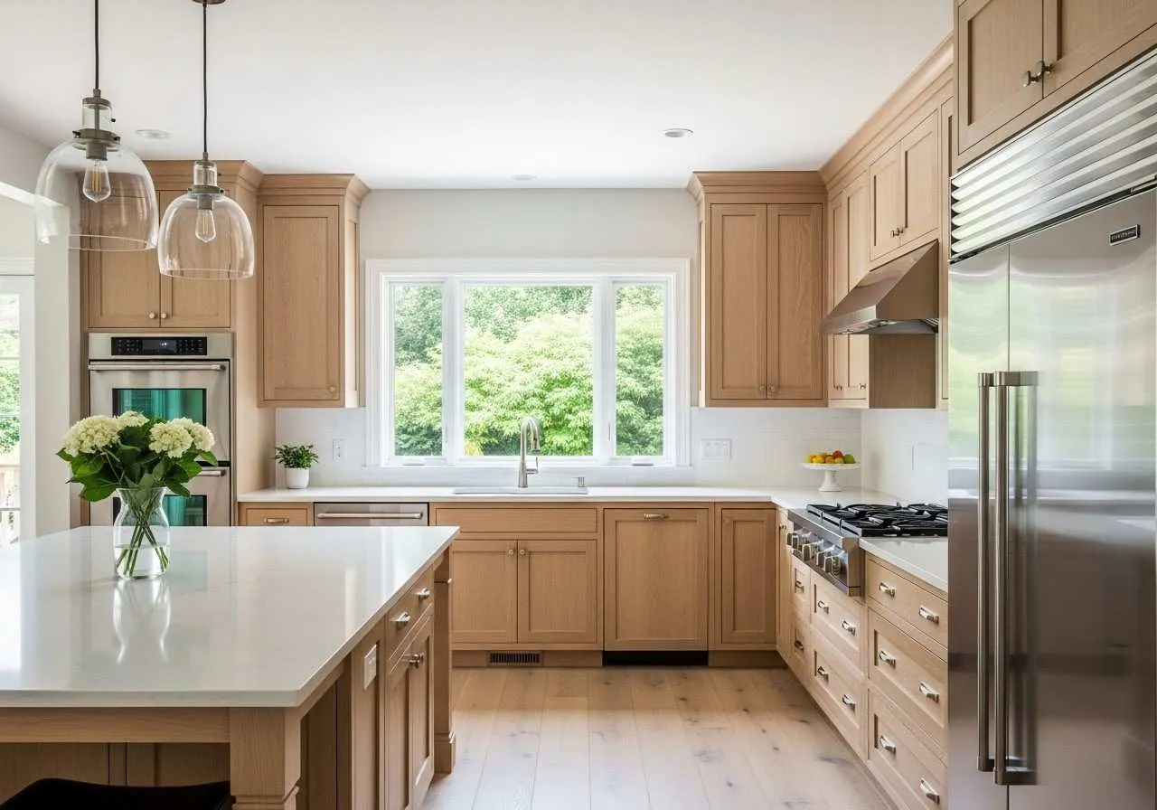 White Oak Kitchen Cabinets ideas