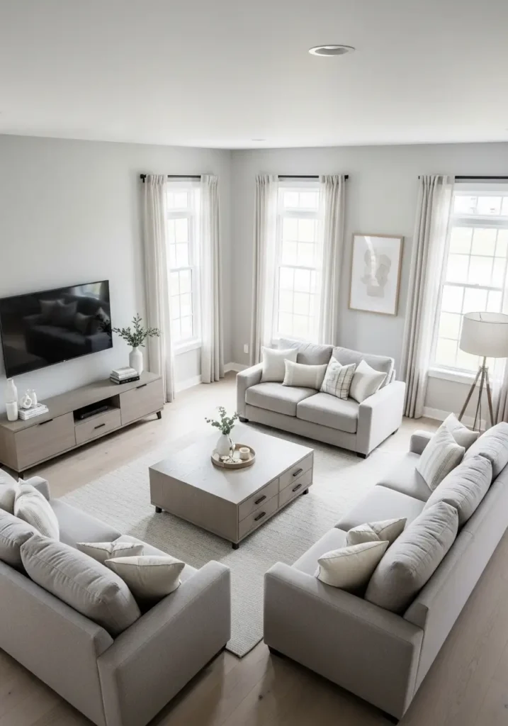 Coffee table with hidden toy storage