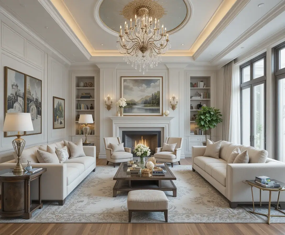 Luxury Living Room beautiful room look