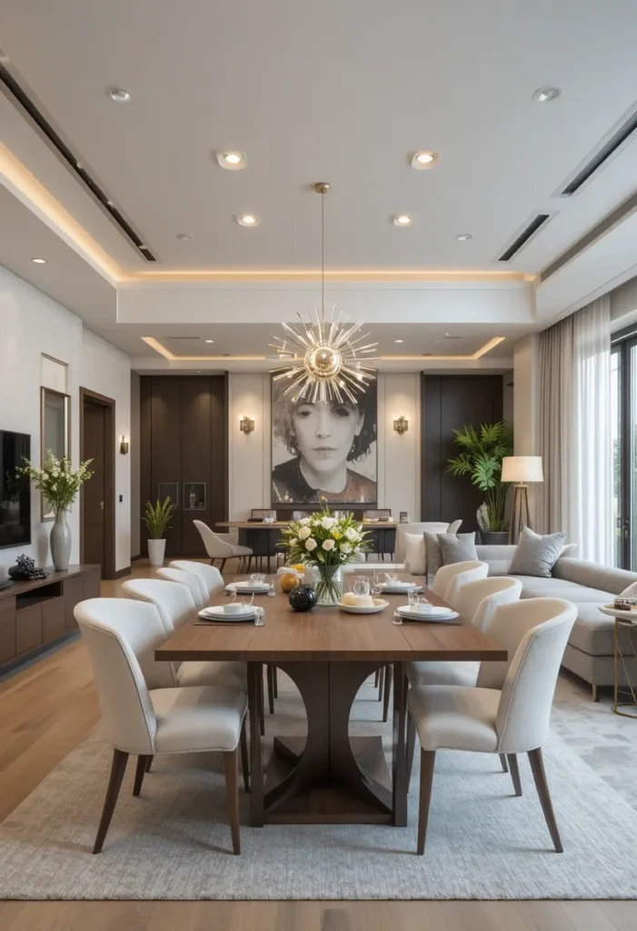 Balanced visual weight