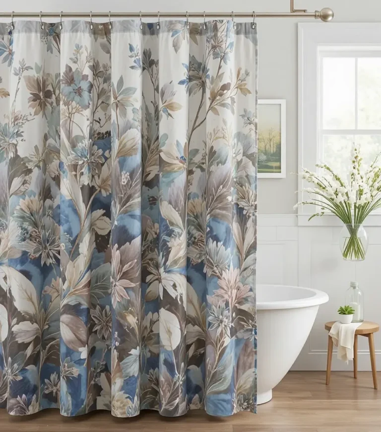 Beautiful Bathroom Curtain look