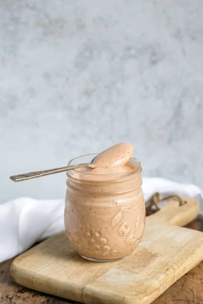 homemade Cane’s sauce recipe look