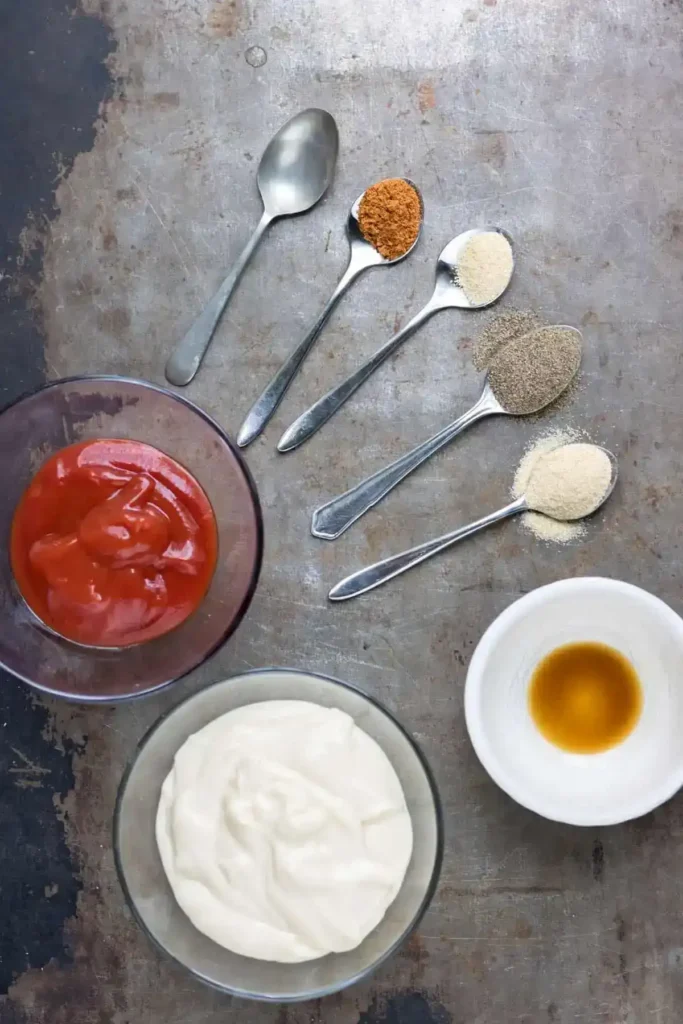 Cane's Sauce Recipe ingredients