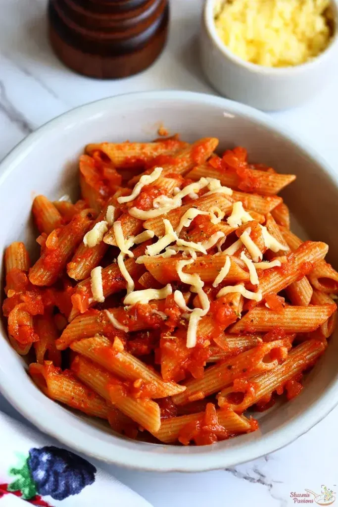 Red Sauce Pasta Recipe look