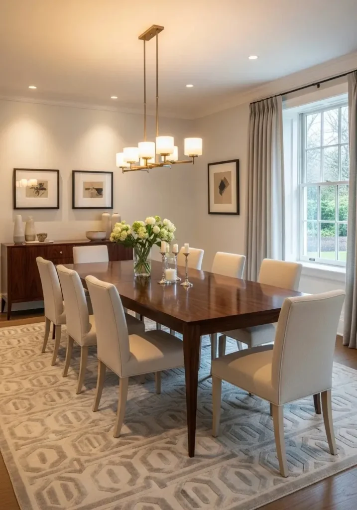 dark wood dining table inspiration