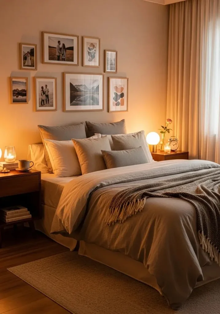 personal decor romantic bedroom