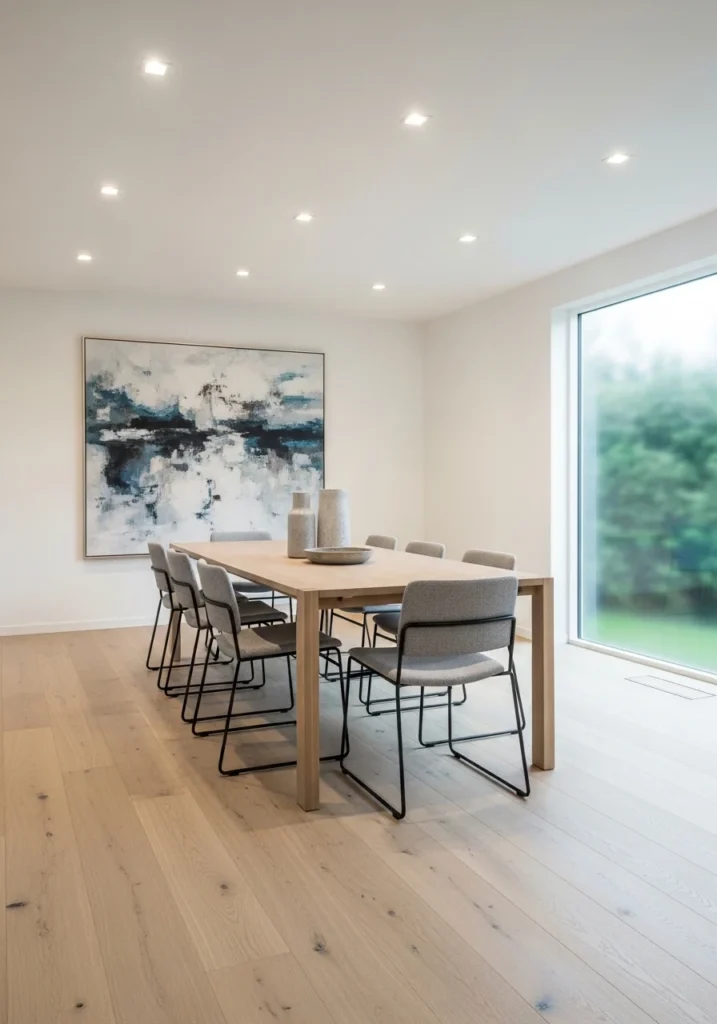 recessed dining lighting