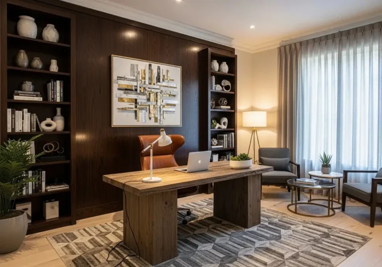 Beautiful look of office interior design