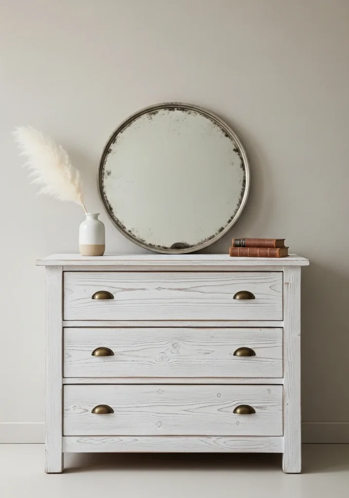 french provincial bedroom distressed wood dresser