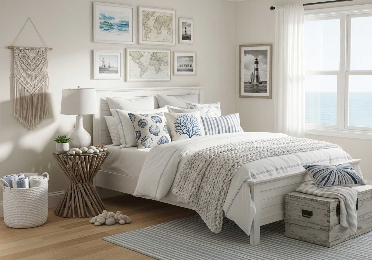 Beautiful coastal granddaughter bedroom look