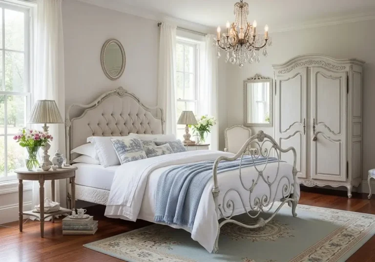 beautiful french provincial bedroom look